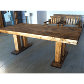 Indian Hand Carved Solid Wood Dining Table 03